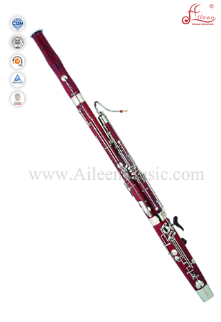 Cuerpo de arce profesional de color rojo brillante 26 teclas C Fagot (BA7002)