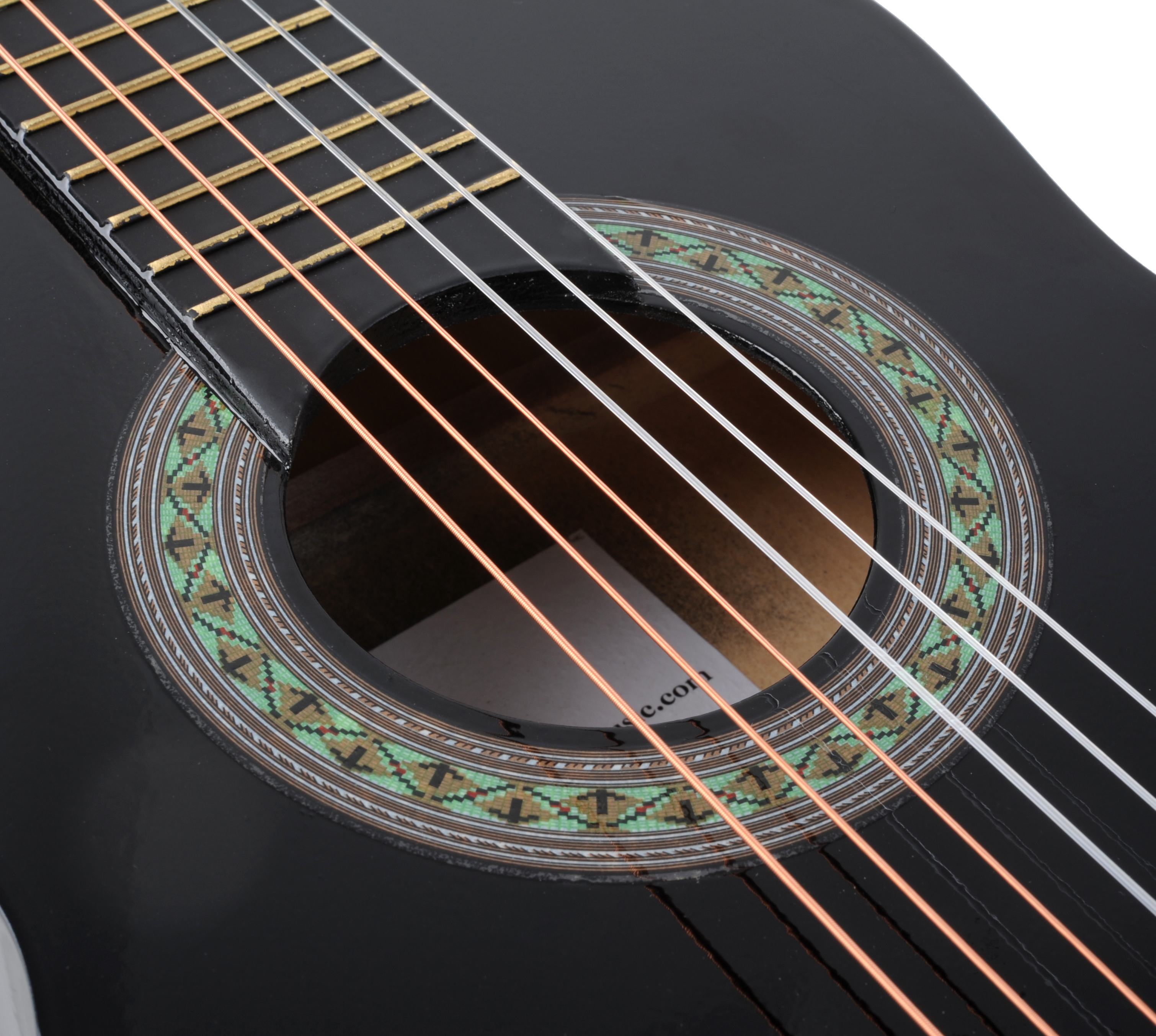 Guitarra clásica de madera contrachapada de tilo de tamaño pequeño de 30 " (AC30L)