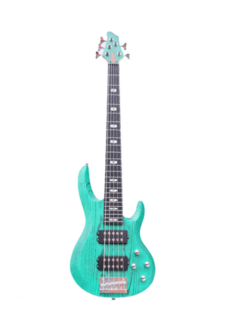 Bajo personalizado 5 cuerdas ASH body bajo eléctrico a la venta (EBS715)