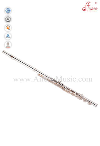Flauta de entrada de 16 hoyos, latón blanco / níquel plata C (FL4311S)