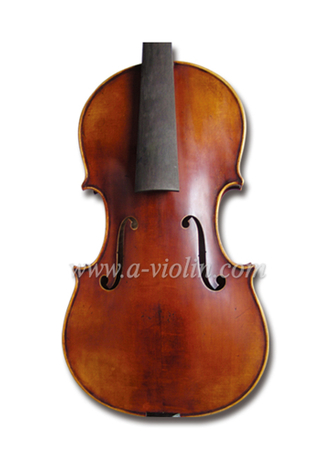 Viola de color marrón hecha a mano de alto grado profesional (LH600E)