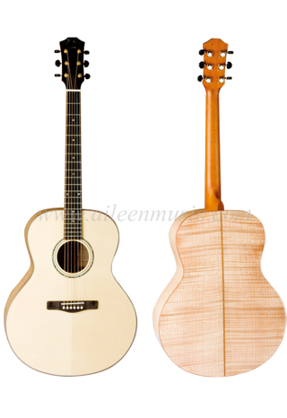 Guitarra Jumbo de 42 pulgadas, guitarra acústica totalmente sólida (AFH420)