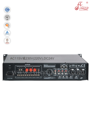 Amplificador de potencia de megafonía para instrumentos musicales de alta calidad (APMP-0218BCD)