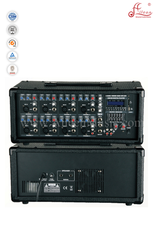 Amplificador de PA de potencia móvil de 8 canales profesional con EQ (APM-0815BU)