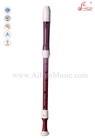 Estilo alemán Copia de madera Flautas de grabador Alto Rojo (RE2430G)