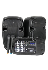 Amplificador Clase D Sistema PA portátil activo (PPS-01200MTW)