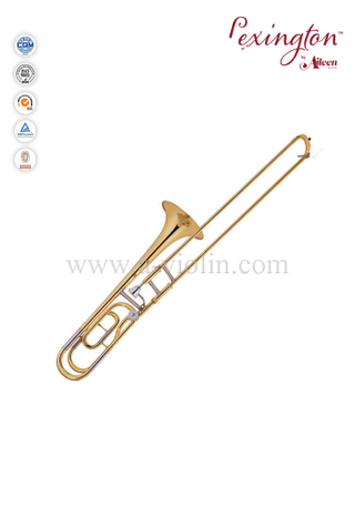 Trombón tenor lacado de latón estilo Y-tecla bB/F (TB9124G)