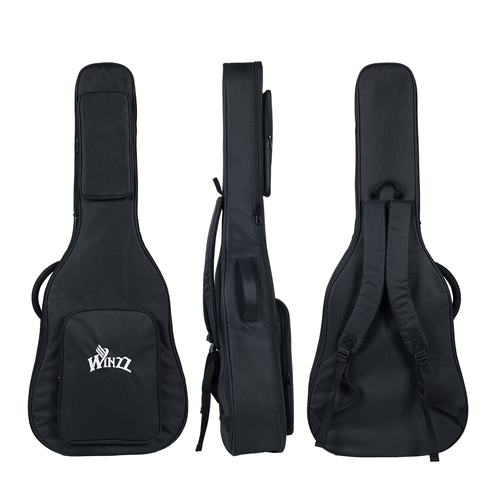 Custom 39 41 pulgadas Bolsas de concierto de guitarra acústica clásica negro 600D (BGW6015)