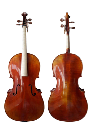 Personalizar Barniz de espíritu de madera maciza Música de violonchelo de estilo barroco 4/4 (CH500Z-A)