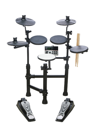 Juego de batería Practice de 5 piezas con 3 platillos (AED50)
