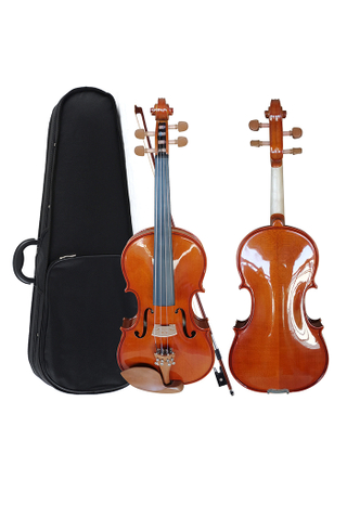 Violín fileteado con diapasón de ébano (VG104)