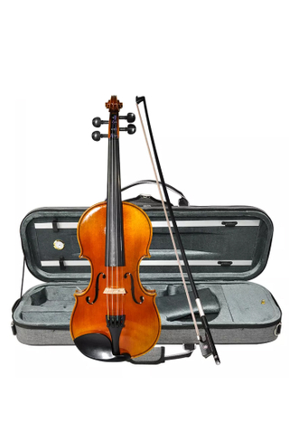 Venta al por mayor 4/4 parte trasera de arce flameado de violín avanzado con estuche (AVL310H)