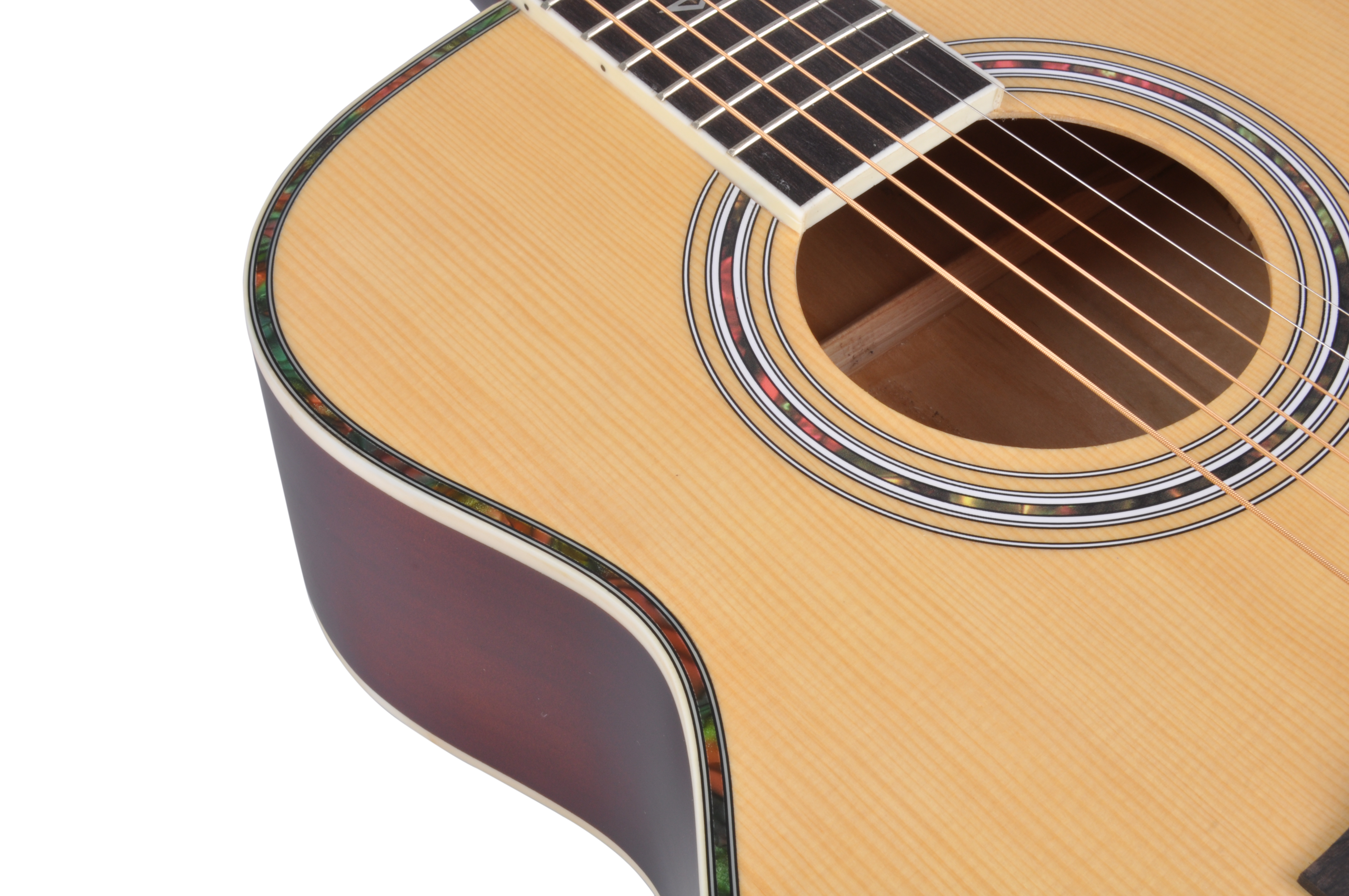 Guitarra acústica para estudiantes de la serie Winzz de cuerpo redondo de 36 pulgadas (AF168W-36)