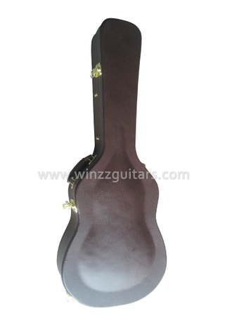 Estuche rígido para guitarra clásica de cuero de calidad exterior (CCG420)