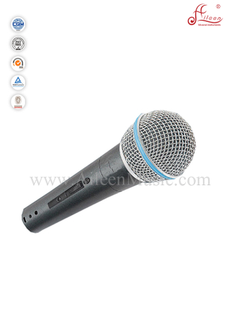 (AL-BT58) Micrófono de cable de metal con cable de unidireccional de cable de 4 m con bobina móvil de alta calidad