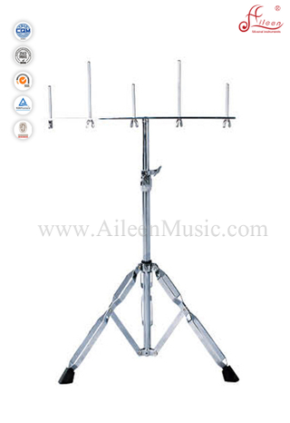 Soporte para cencerro cromado totalmente ajustable en altura/soporte para instrumentos musicales (ACBSC01)