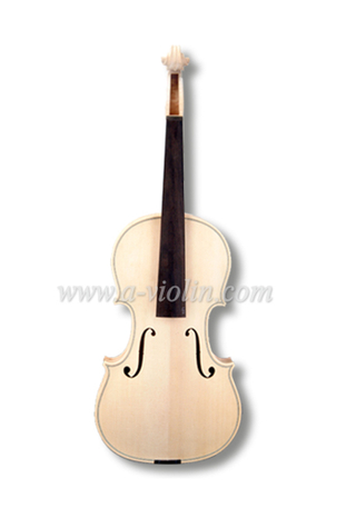 Violín blanco sin acabado para luthier fabricante de violines, violín sin barniz (V100W)