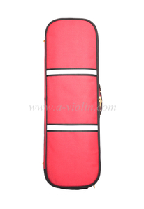 [Aileen] Estuche de violeta espumado con forma oblonga de color rojo (CSV527A1)